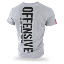 Koszulka T-shirt Dobermans Aggressive "An Unstoppable TS264" - szara