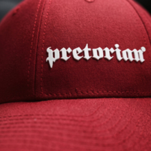 Pretorian "Logo 3D White" Cap - Red