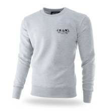 Dobermans Aggressive sweatshirt &quot;CLASSIC MY VALHALLA&quot; BC272 - gray