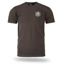 Koszulka T-shirt Dobermans Aggressive "COURAGE TS419" - brązowa