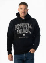 Bluza męska z kapturem PIT BULL "SO CAL" - czarny