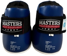 Ochraniacze stóp MASTERS OSPU-1W KIDS (WAKO APPROVED) - niebieskie
