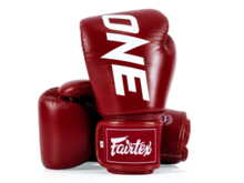 RĘKAWICE BOKSERSKIE FAIRTEX ONE X "ONE Championship" (red) BGV1 "K"