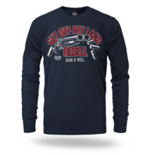 Longsleeve Dobermans Aggressive "REBELL" LS401 - granatowy