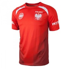 Koszulka treningowa Mesh Pit Bull "Red Polska"