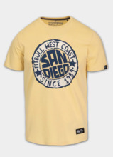 PIT BULL "SAN DIEGO SUN" Men's T-Shirt - Yellow