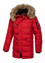 PIT BULL winter jacket &quot;Kingston&quot; &#39;20 - red
