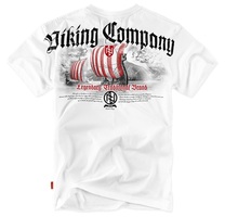Koszulka T-shirt Dobermans Aggressive "Viking Company TS130" - biała