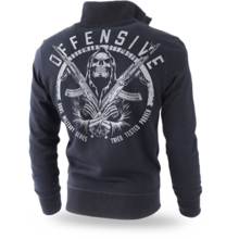 Dobermans Aggressive &quot;Military Offensive BCZ195&quot; zip-up hoodie - black