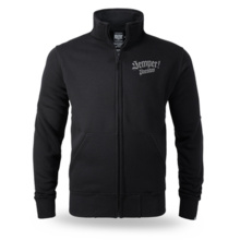 Bluza rozpinana Dobermans Aggressive "SEMPER PARATUS BCZ412" - czarna