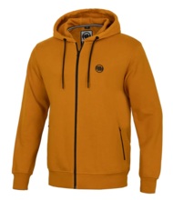 PIT BULL Terry &quot;New Logo&quot; zipped hoodie - honey