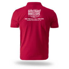 Dobermans Aggressive "LEGANCY" TSP403 Polo Shirt - Red