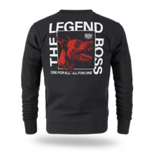 Dobermans Aggressive &quot;THE LEGEND BOSS BC382&quot; Sweatshirt - Black