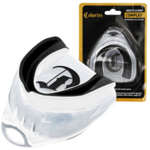 Cohortes &quot;Complex&quot; single mouth protector - white and black