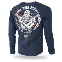 Longsleeve Dobermans Aggressive "BANG BANG" LS330 - granatowy