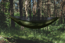 Hamak TIGERWOOD Lekki Ważka V2 – z Moskitierą - oliwkowy