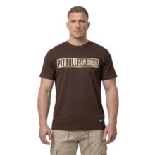PIT BULL "EIGHTY NINE DOG" T-shirt - brown