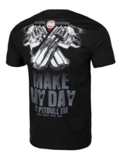 T-shirt PIT BULL &quot;Make my day&quot; &#39;21 - black