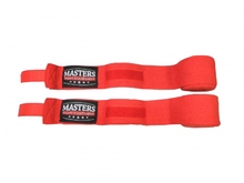  Bandaż bokserski owijki bawełniane BB-2,5  Masters - czerwony