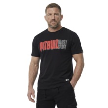 PIT BULL "REBEL BORN" Men's T-Shirt - Black