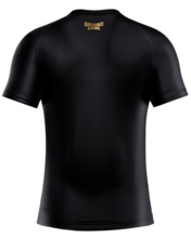 Rashguard Ground Game "Essential Gold" krótki rękaw