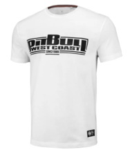 Koszulka PIT BULL "Classic Boxing" 190 - biała