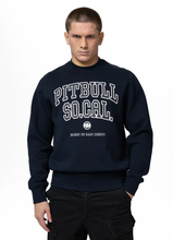 PIT BULL "SO CAL" men's sweatshirt - navy blue
