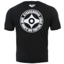 Rashguard krótki rękaw Beltor "Karate Kyokushinkai" - czarny