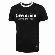 Pretorian Ringer "Sport &amp; Street" T-Shirt - Black