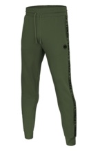 Spodnie dresowe PIT BULL Tricot  "Meridan" '22 - oliwkowe