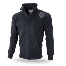 Dobermans Aggressive &quot;BLACK DEVIL BCZ154&quot; zip-up sweatshirt - black