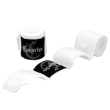 Cohortes boxing bandages wraps 4m - white