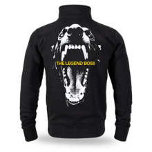 Bluza rozpinana Dobermans Aggressive "MOUTH BCZ391" - czarna