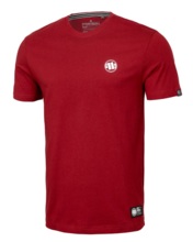 Koszulka PIT BULL "Small Logo '22" - czerwona