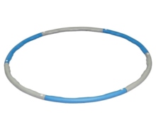 Hula hoop hulahop z obciążenim Allright 100 cm - niebieskie