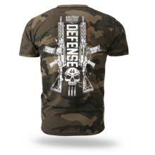 Koszulka T-shirt Dobermans Aggressive "DEFEND YOUR LAND TS418" - camo piaskowy