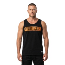 Tank Top PIT BULL Slim Fit "EIGHTY NINE DOG" - black