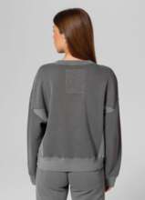 WASHED PIT BULL &quot;MANZANITA&quot; women&#39;s sweatshirt - gray