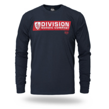 Longsleeve Dobermans Aggressive "DIVISION SHIELD" LS370 - granatowy