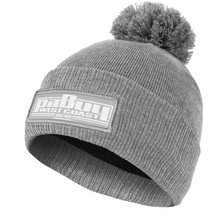 Winter hat PIT BULL &quot;Bubble One Tone Boxing &#39;21&quot; - gray
