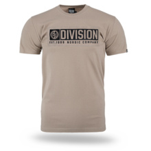Dobermans Aggressive &quot;DIVISION PATCH&quot; TS392 T-shirt - beige