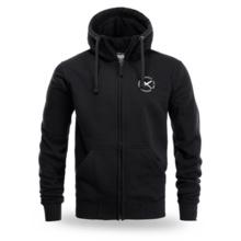 Dobermans Aggressive "COMBAT BZ404" Zip-Up Hoodie - Black