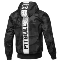 PIT BULL &quot;Athletic Hilltop&quot; &#39;23 spring jacket - all black camo