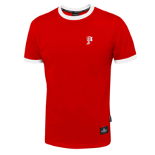 Pretorian Ringer "P" 3D T-Shirt - Red
