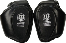  Fairtex TP3 Thigh Shields (black/white) Pair - 2 PCS