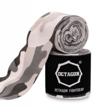 Octagon boxing bandages wraps 3 m - gray camo