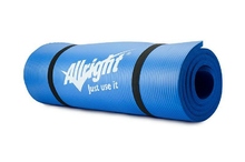 Mata do ćwiczeń Allright 140x60x1cm NBR - niebieska
