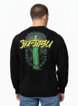 Bluza PIT BULL "BJJ FIGHT DVSN" - czarny