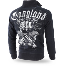 Bluza rozpinana Dobermans Aggressive "Gangland BCZ209" - czarna