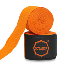 Fightgear Supreme Basic boxing bandages Octagon 3 m - orange